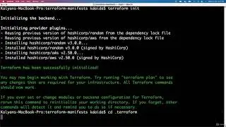 12. Terraform Create S3 bucket with existing Lock File AWS provider version