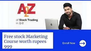 Get free A2H Stock Marketing Course worth rupees 999 | language -Hindi