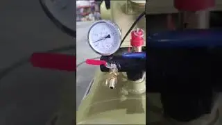 Компрессор поршневой W-0.9/8  7.5kw. Часть 3 (подключение).