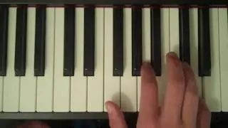How To Play a D Major Scale on the Piano