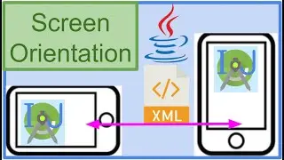 Setting Screen Orientation in XML and Java
