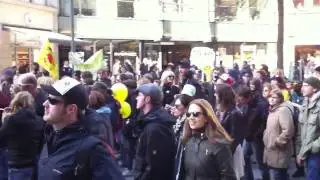 Клубные на акции протеста за хакрытие АЭС