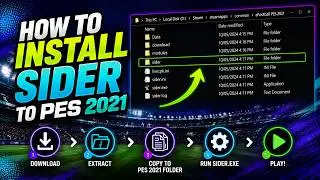 How To Install Sider In PES 2021 (Easy Tutorial) 🔥