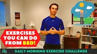 Straight Out Of Bed Exercise Challenge | Only 3 Minutes! | BEGINNER