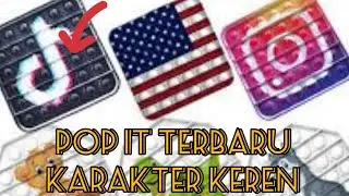 POP IT KARAKTER - doll toys pop it