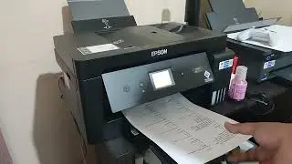 EPSON L14150 PRINTER, HOW TO PRINT AND PHOTOCOPY F4 DOCUMENTS