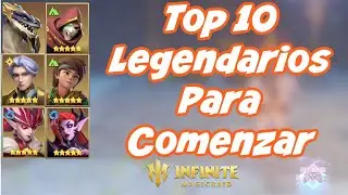 INFINITE MAGICRAID Top 10 Legendarios para Comenzar a Jugar