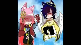 She went to the sky to see her boyfriend ❤#gachaclub #gachatrend ib:Some one
