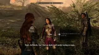 Serana’s thoughts on the civil war! | Serana Dialogue Add-On | SKYRIM
