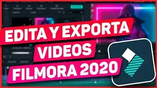 ✅🔴Como EDITAR Y EXPORTAR VÍDEOS en FILMORA 9 MÁXIMA CALIDAD para YOUTUBE 2020