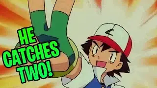 Pokemon WTF Moments (S01E03) | ASH CATCHES A POKEMON | Caterpie evolves and Pidgeotto joins the team