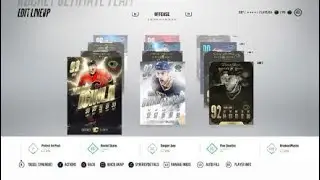 NHL® 18 My HUT team so far! Can you say stacked!!!