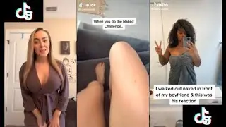 Walked Out Naked Reaction Challenge TikTok Compilation