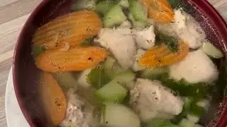Caldo de Pollo ligero 🌹