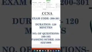 CCNA version 2- Exam structure 