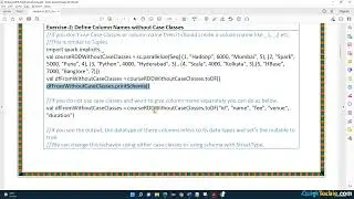 Apache Spark Scala Module 7