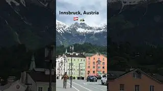 Beautiful Ice mountain 🏔️ Innsbruck Austria #shorts #viral #trending #youtubeshorts #mountains