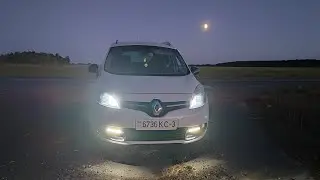 Renault Scenic 3 - connected side lights in headlights!!!