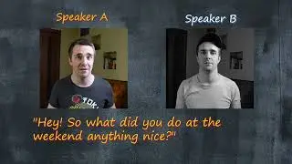 Practise Your English Speaking With Me! (Two colleagues talk about what they did at the weekend)