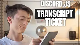 TRANSCRIPT nei ticket (SENZA database) - Tutorial Discord.js