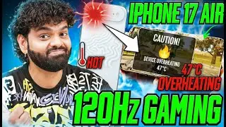 iPhone 17 Air Gaming Review📱Heating Issues ??– Worth It or Just Showpiece? 😲