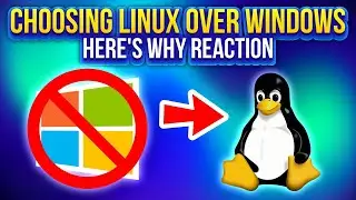 I'm Choosing Linux Over Windows - Here's Why *Reaction*