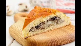 ПИРОГ С ГРИБАМИ И КАРТОФЕЛЕМ