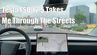 Tesla FSD 12.5 On Local Streets In New Jersey (No Edits)