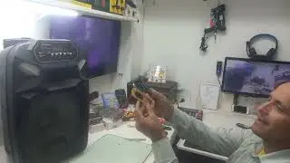 Consertando caixa amplificada Bluetooth