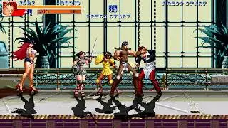 OpenBoR games: The King of Fighters Beat'em Up 2017 playthrough