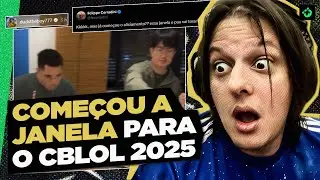 Já começou a janela de transferências para o CBLOL 2025???