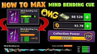 Max Mind-Bending Cue - Cue Collection Power Rank 200 😱 #Outbreakcue #8bp