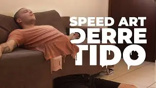 Photoshop Speed Art - Derretendo no sofá