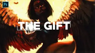 "The Gift" - Digital Painting Time-lapse