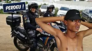 O DIA QUE EU TOMEI UM ENQUADRO DA POLÍCIA !!