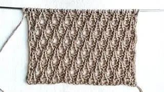 Textured openwork pattern Droplets 💥 Very light, with a beautiful wrong side