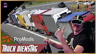 ProMods 2.65 - Konvoi Multiplayer - EURO TRUCK SIMULATOR 2 VR // - #ets2vr