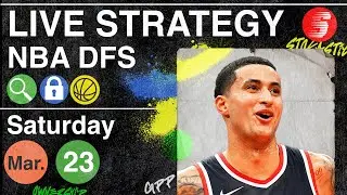 NBA DFS Strategy Saturday 3/23/24 | DraftKings & FanDuel NBA Lineup Picks