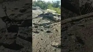 Покровск.Мост.Что осталось