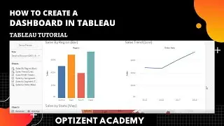 How to create a Dashboard in Tableau