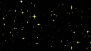 Golden Star Background । Star Particle Background