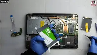 How to Upgrade SSD ASUS R558UQ / Disassembly And Assembly