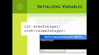 Variables, Constants, and User Input