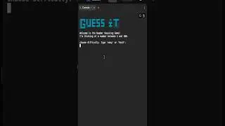 Guess It |  Python Project | #codingrah #python #100daysofpython