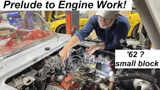 1962 Corvette - Engine Work Begins - Yellow Jacket Garage