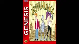 Futurama SEGA Genesis cover