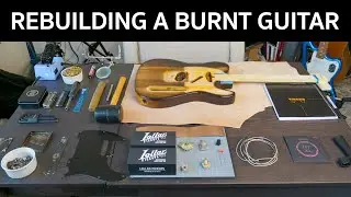 Rebuilding a Burnt Telecaster | Part #2