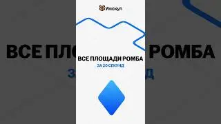 Площадь ромба 