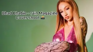 BHAD BHABIE - Rain Magazine cover (all photos)