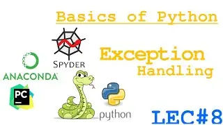 Exception Handling | Python | Lecture#8